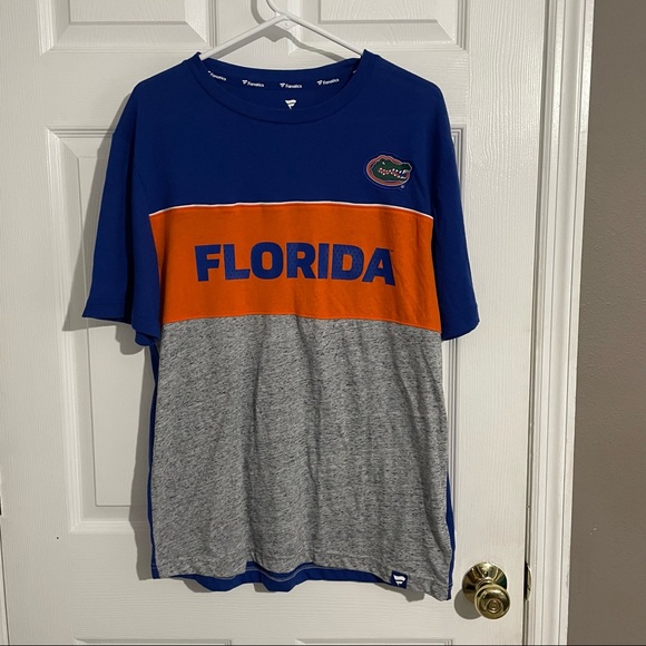 Men's Fanatics Branded Gray Florida Gators FLORIDA T-Shirt Short Sleeve Medium - Picture 1 of 5